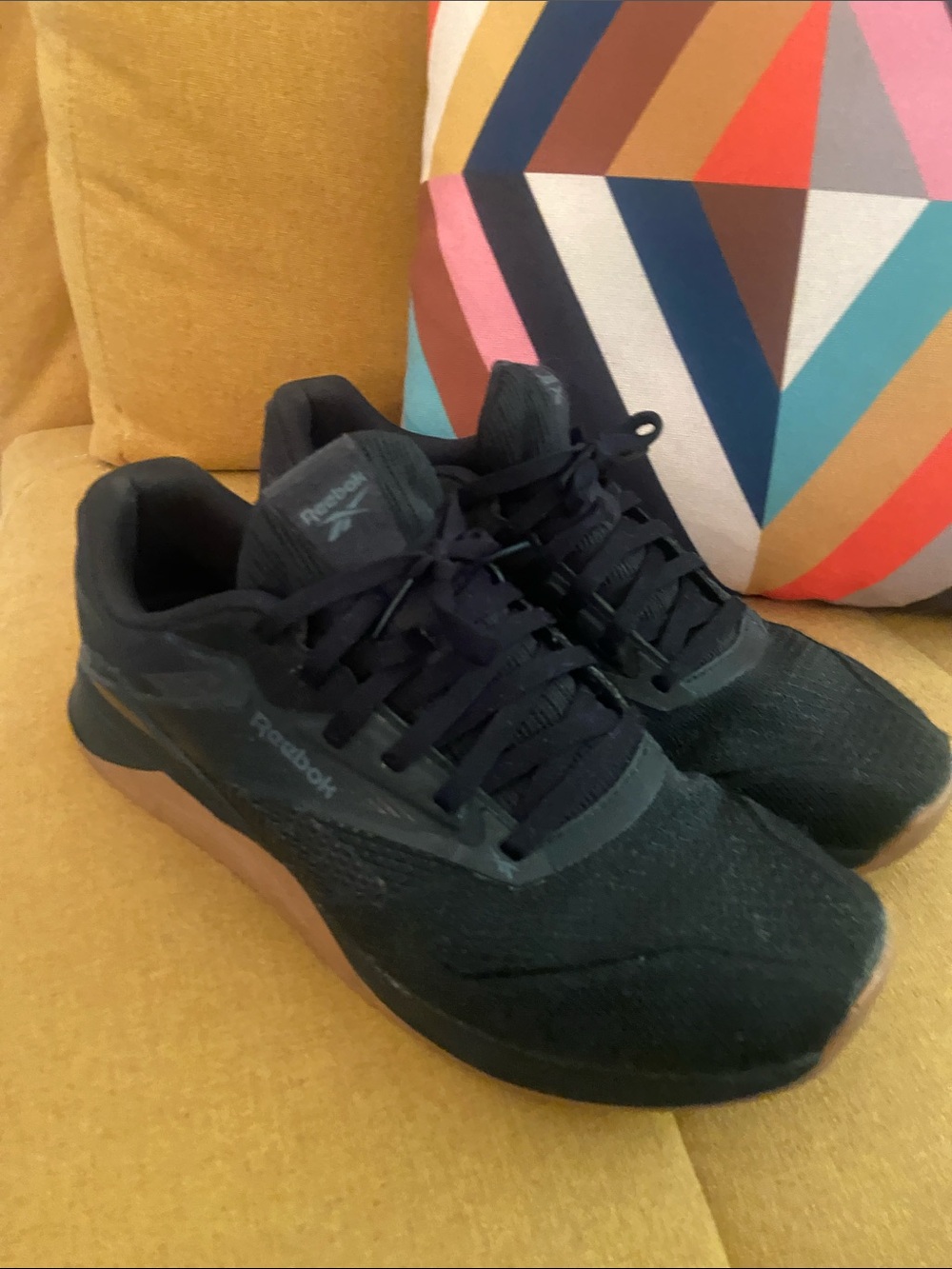 Reebok Men's Black Athletic Running Shoes/Crossfit